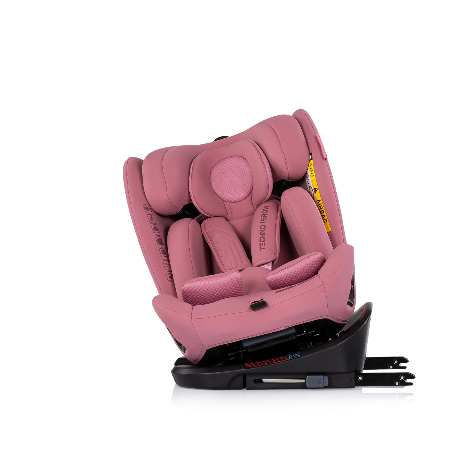 St. car360 I-size40-150 Techno iGROW pink