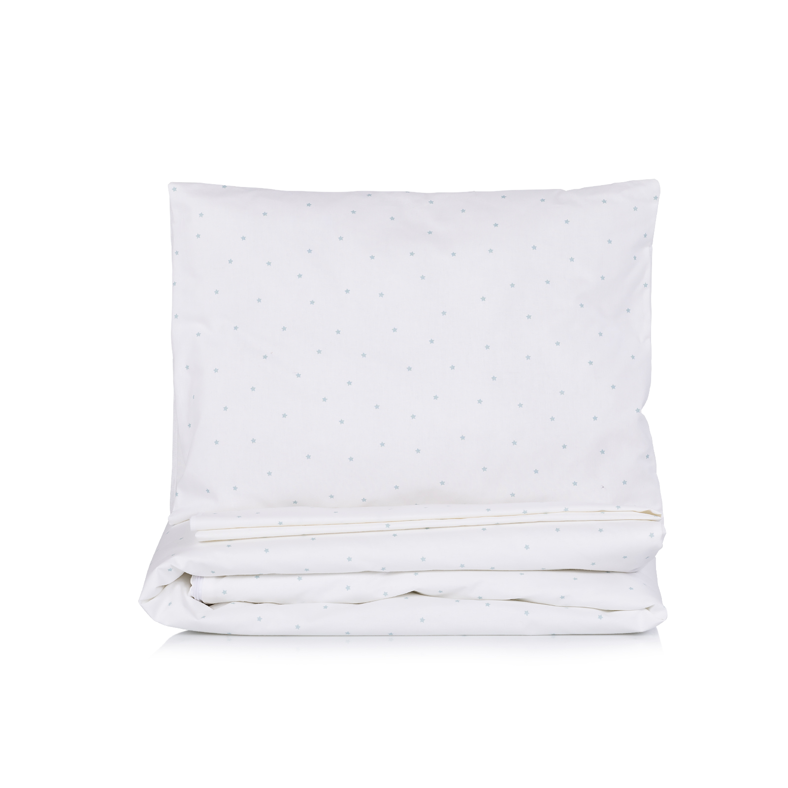 5-piece mint stars bedding set