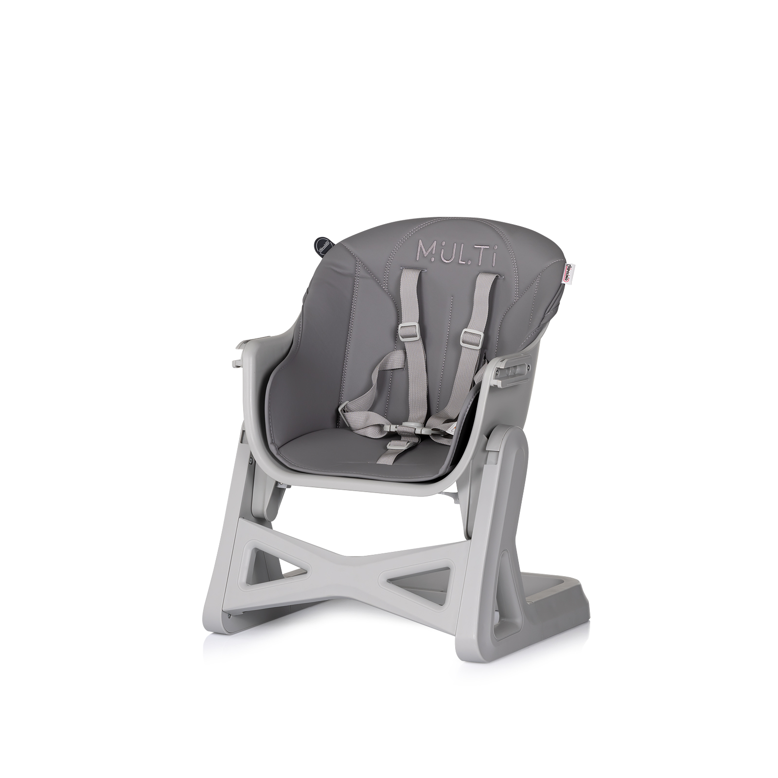 Столче за хранене 4 в1 МУЛТИ тъмносиво