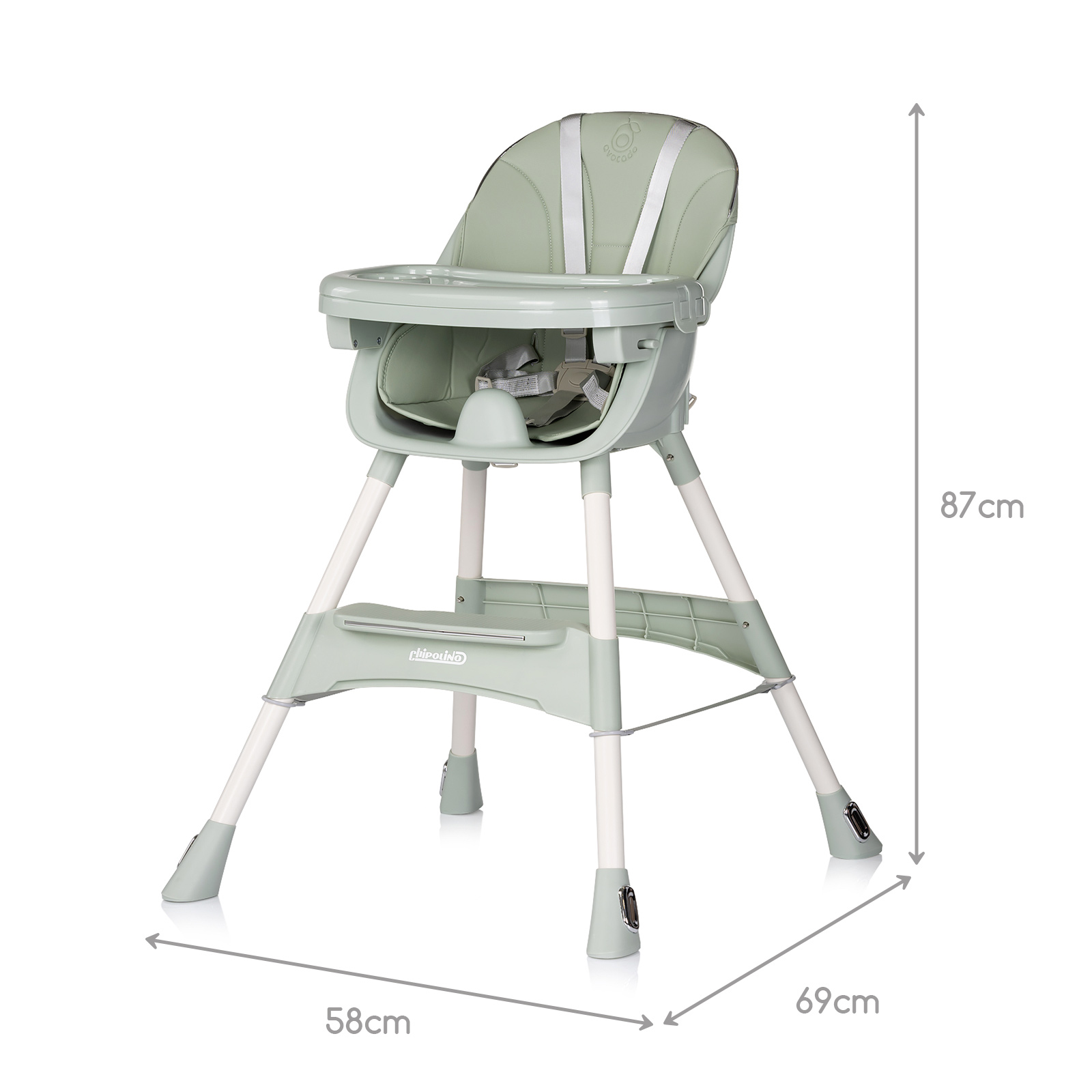 Avocado Matcha Highchair