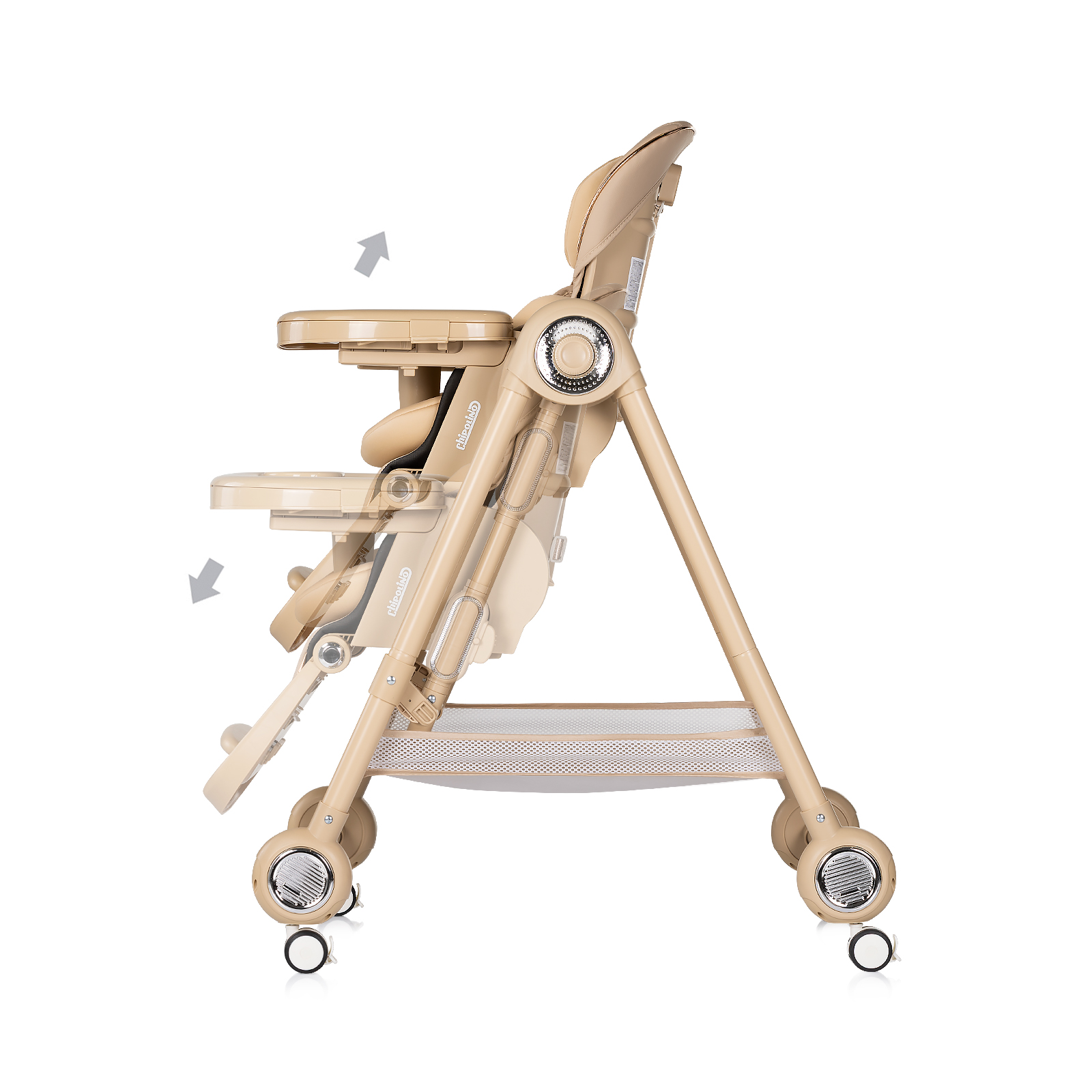 Highchair/rocker Melba latte