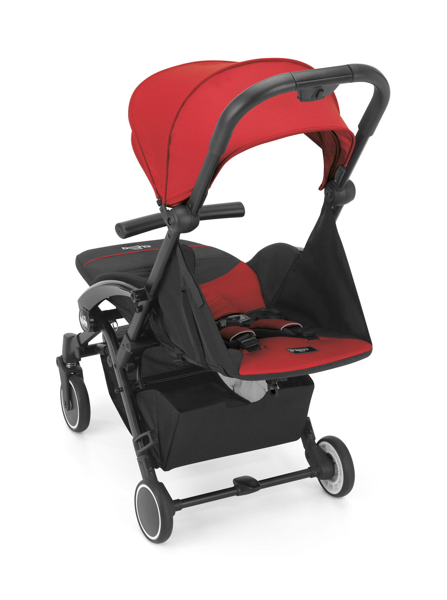 Baby stroller Cubo Evo 126 red