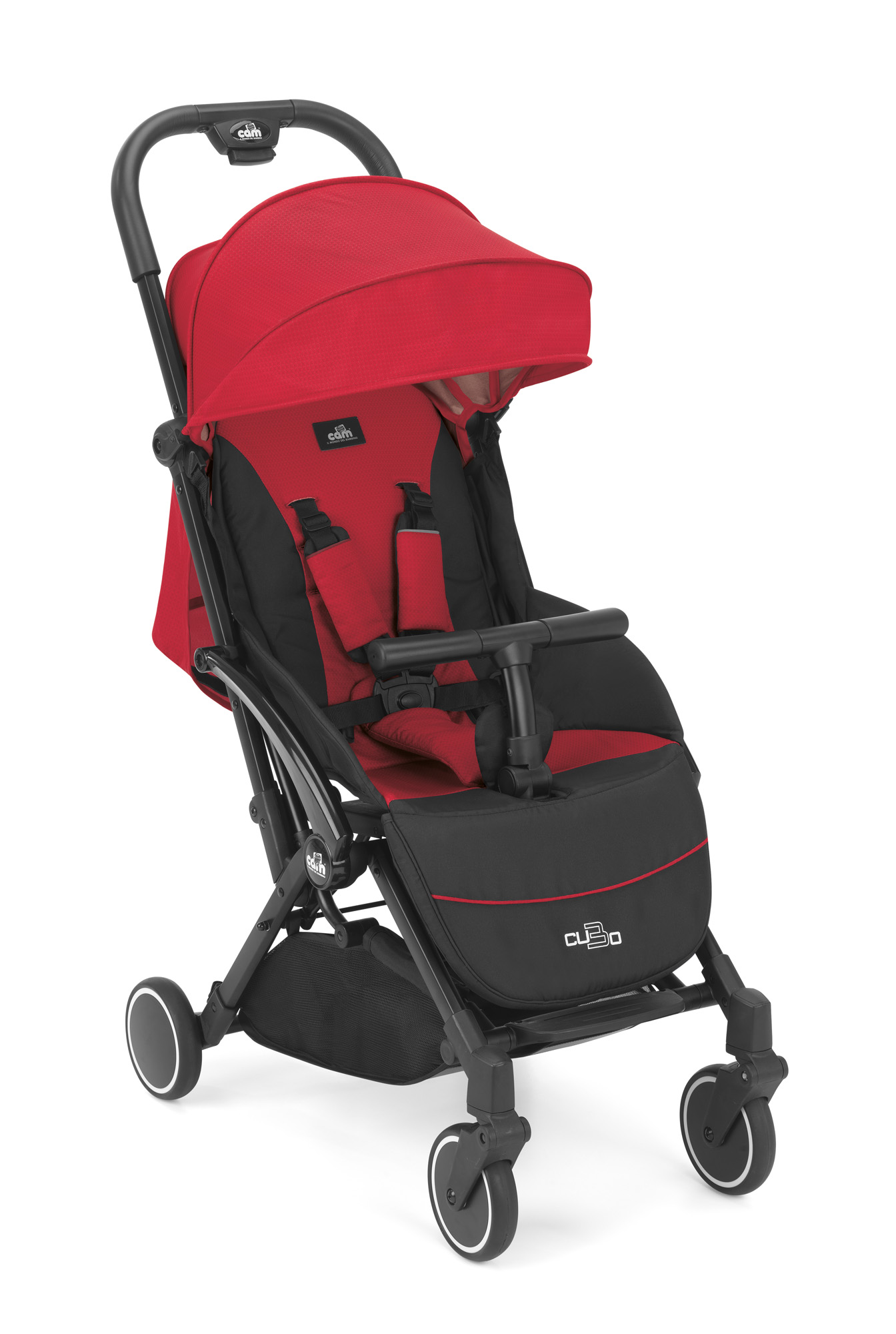 Baby stroller Cubo Evo 126 red