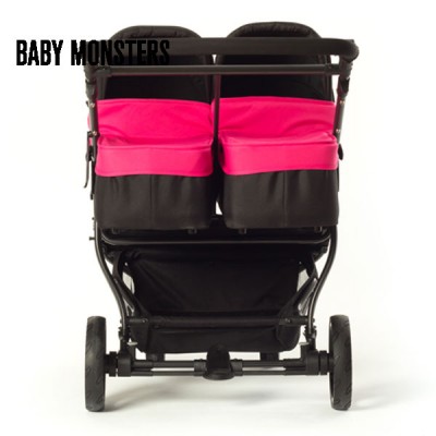 Right hard basket for Easy Twin pink