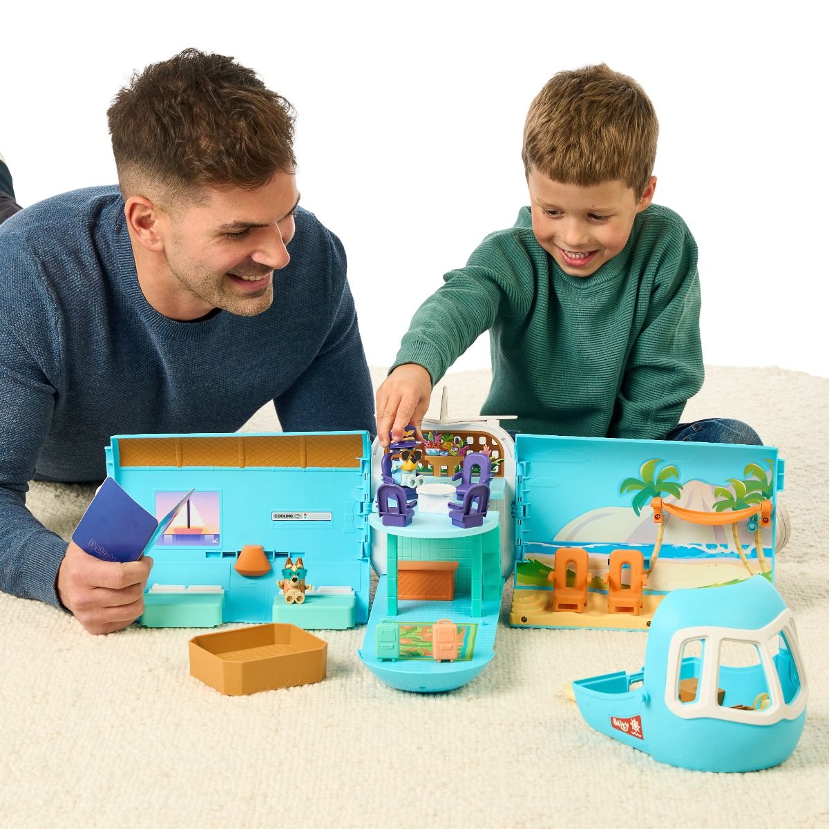 BLUEY 3in1 Airplane with Figures