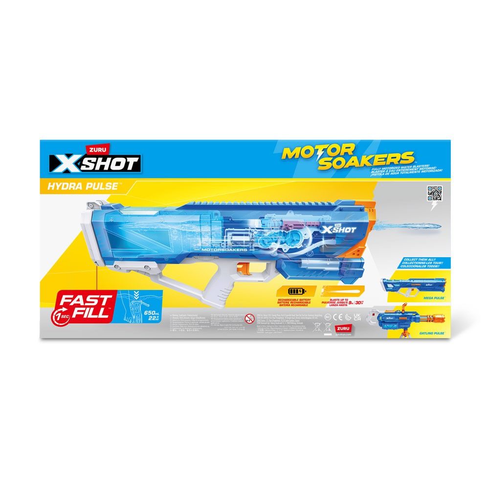X Shot Воден Бластер Моторизиран Fast Fill Motor Soaker Hydra