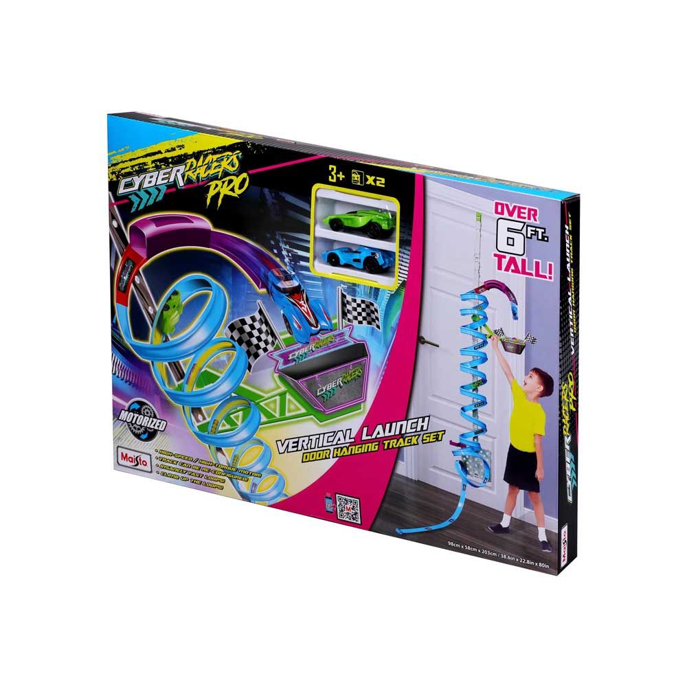 MAISTO Cyber Racers Писта Door Hoop с две коли