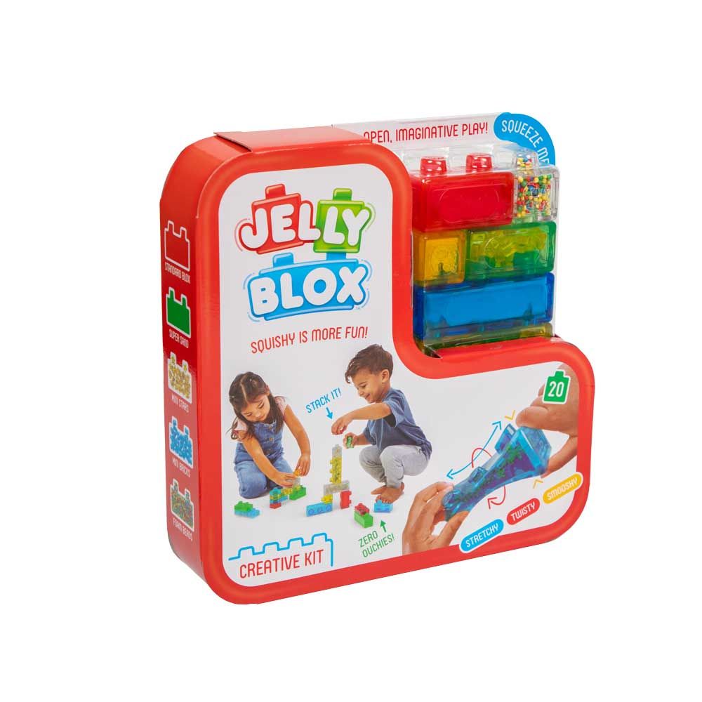 JELLY BLOX Конструктор с меки блокчета 20ч.