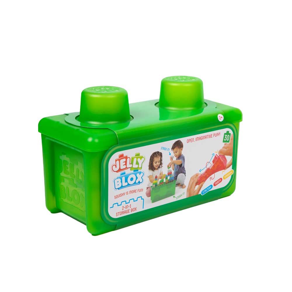 JELLY BLOX Конструктор с меки блокчета в кутия 30ч.