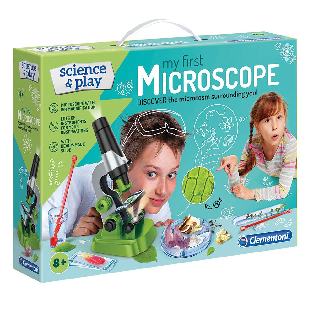 CLEMENTONI SCIENCE PLAY My first microscope