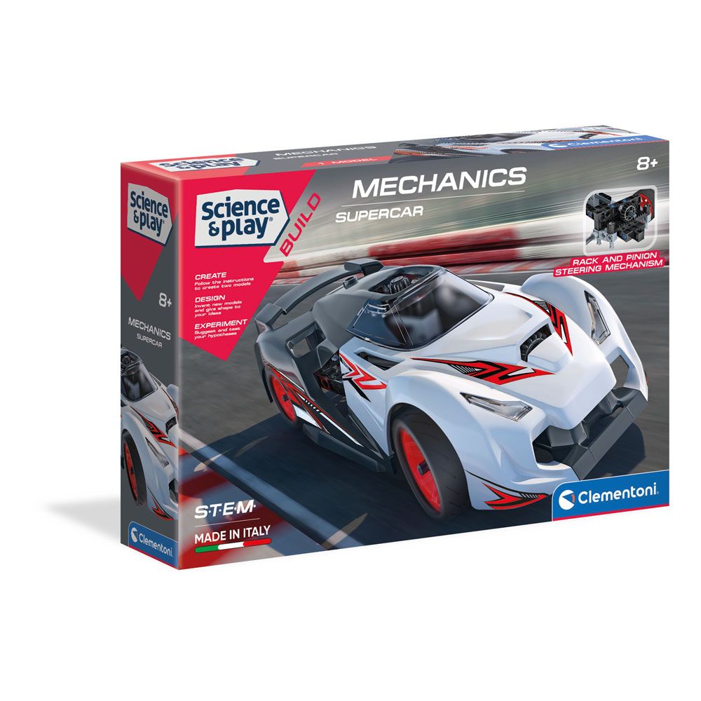 CLEMENTONI MECHANICS Constructor Sports Car 100h. SUPERCAR