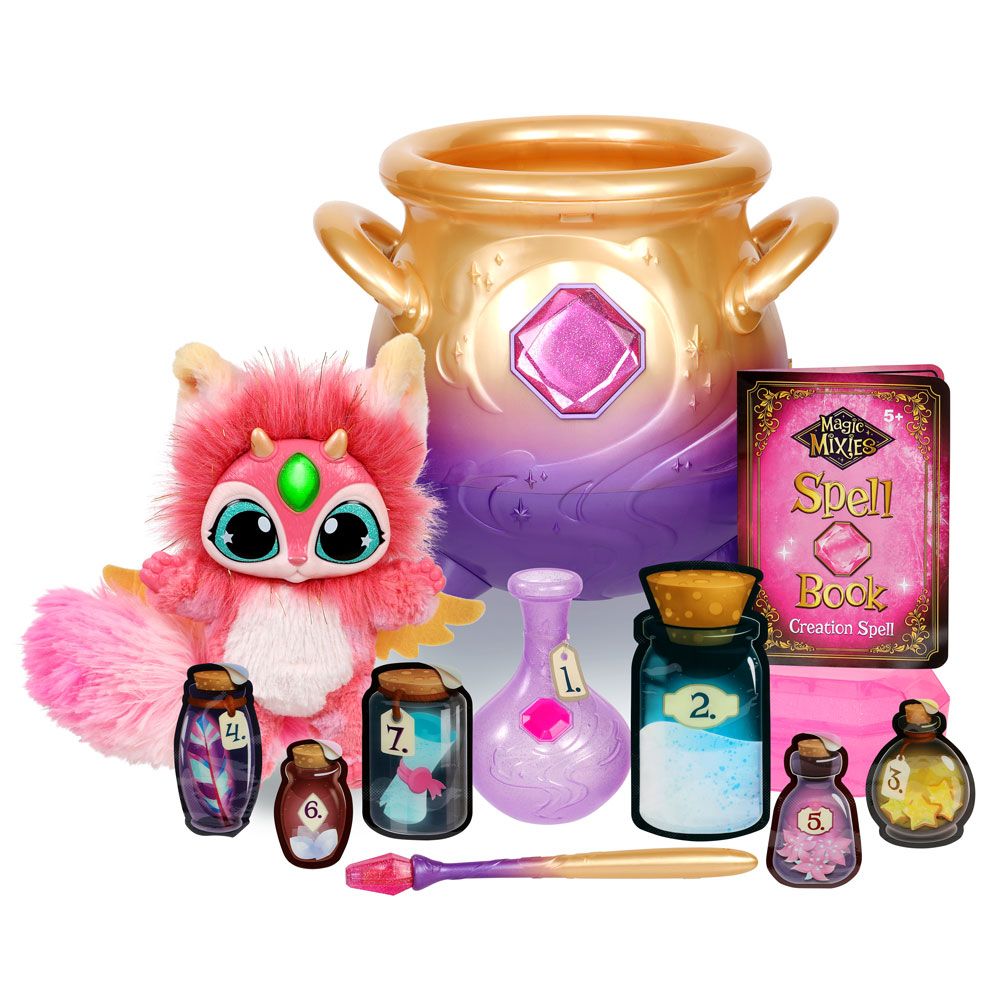 Magic Mixies Magic cauldron with interactive Mixi Pink