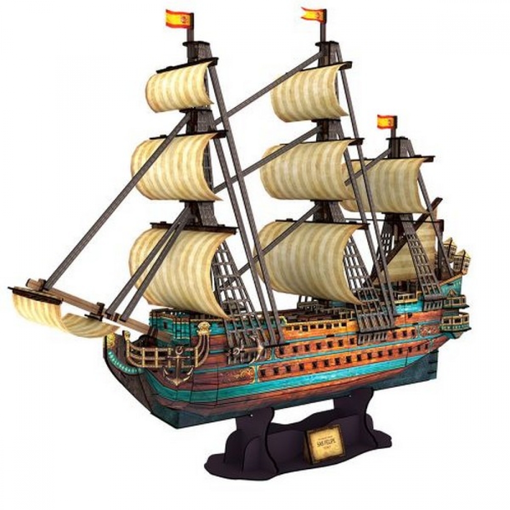 3D Пъзел Кораб The San Felipe 1:110 248ч.
