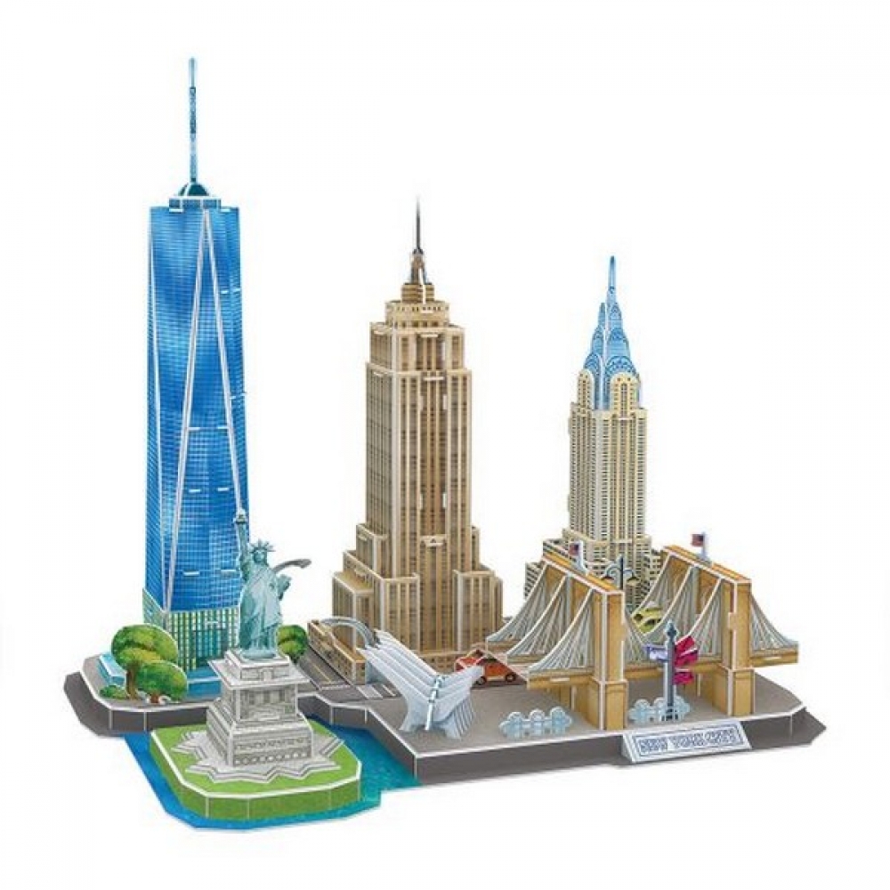 3D Пъзел New York City 123ч.