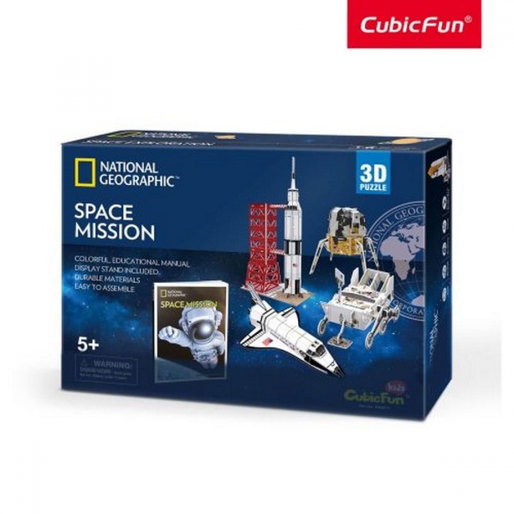 National Geographic - Космическа мисия Space Mission 80ч. - 3D Пъзел
