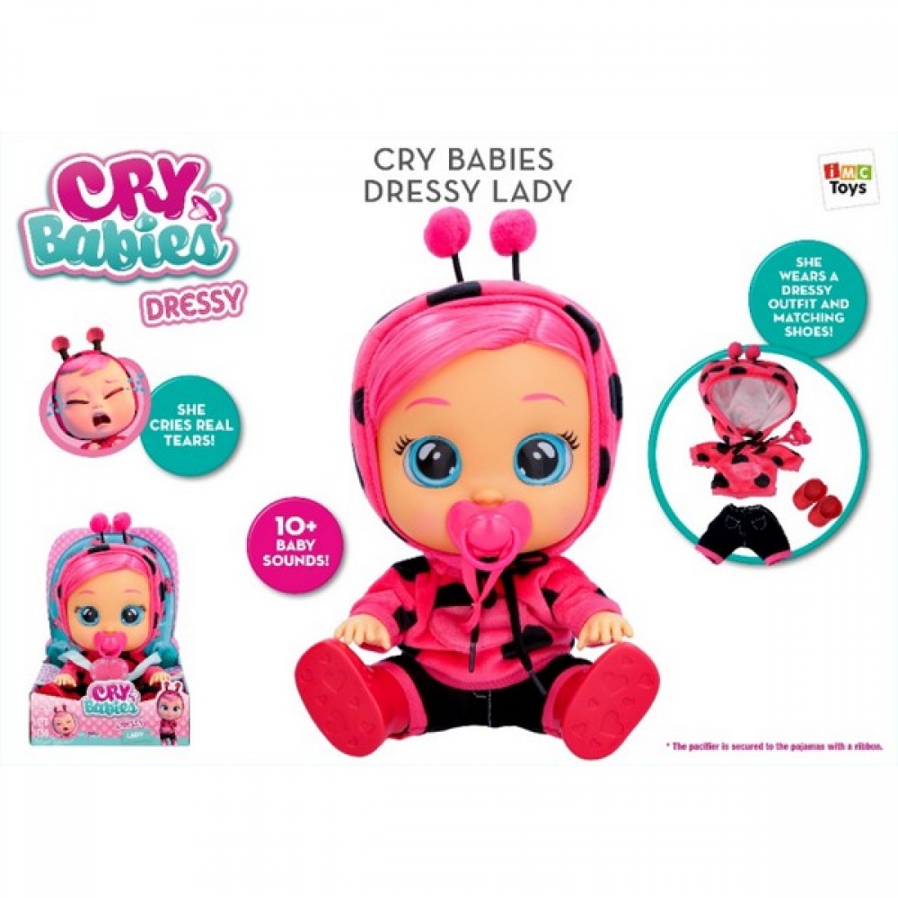 CRYBABIES DRESSY LADY - Кукла със сълзи