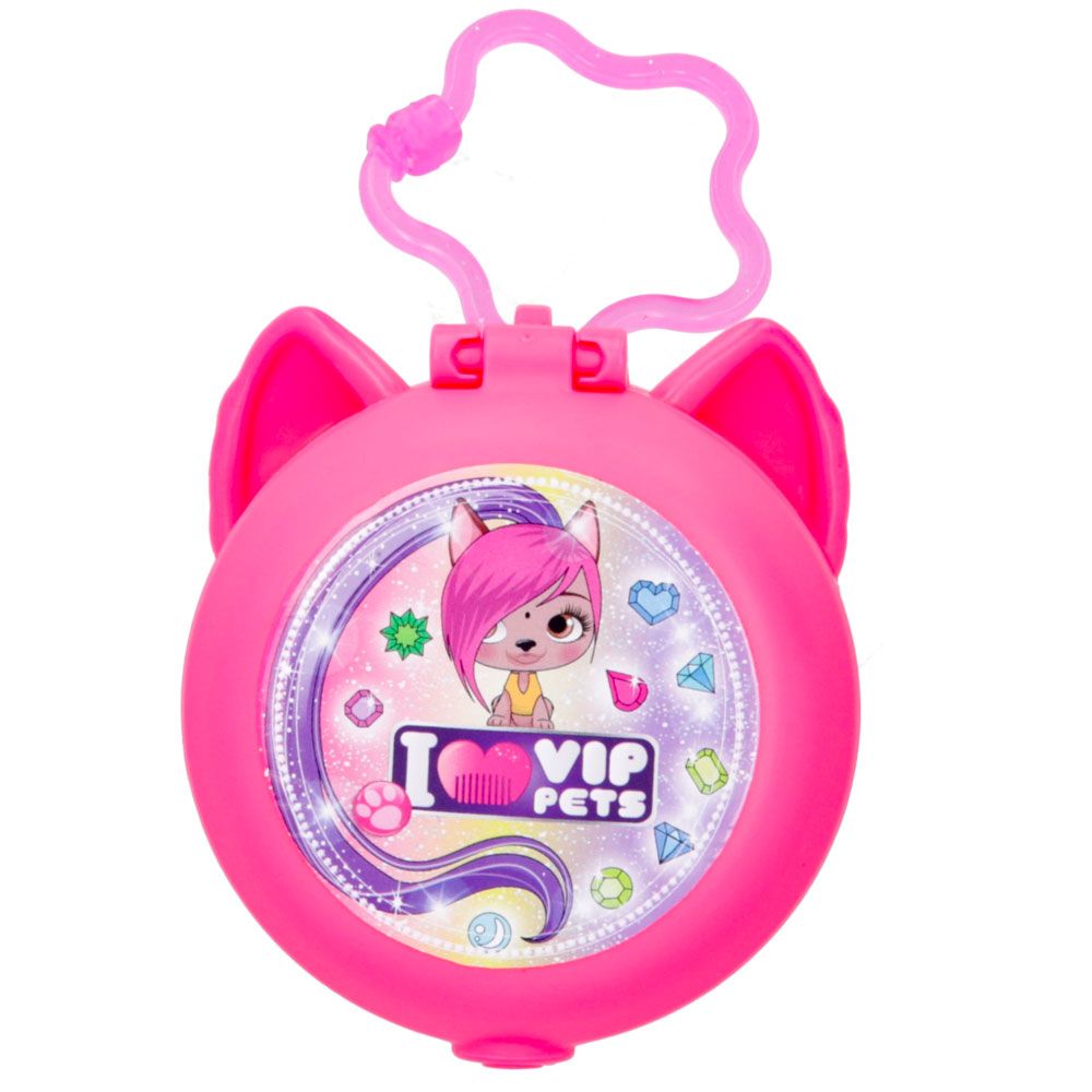 VIP PETS Cats Rubber band with an animal, a strand and a mirror