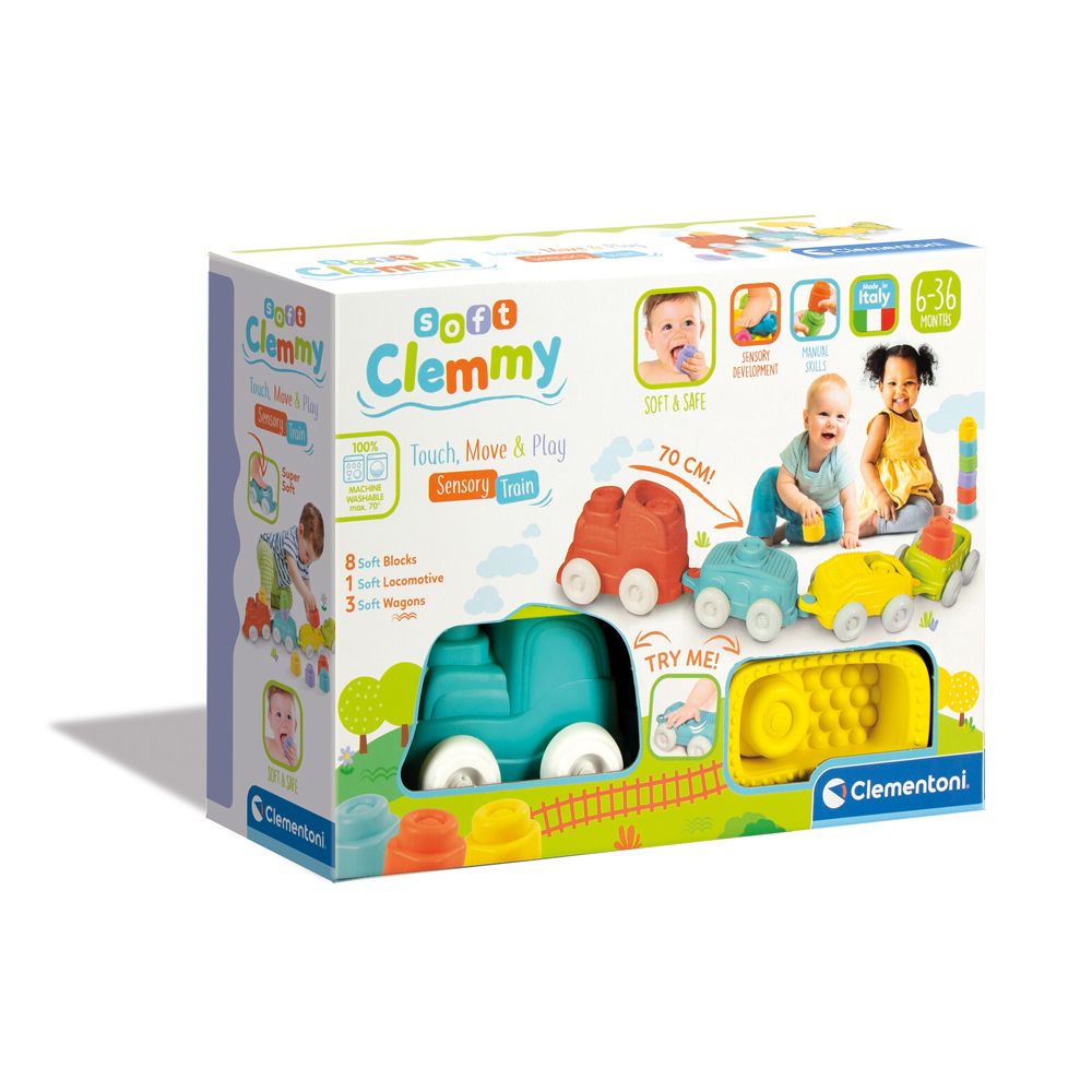 CLEMENTONI Clemmy Constructor Train 12h.