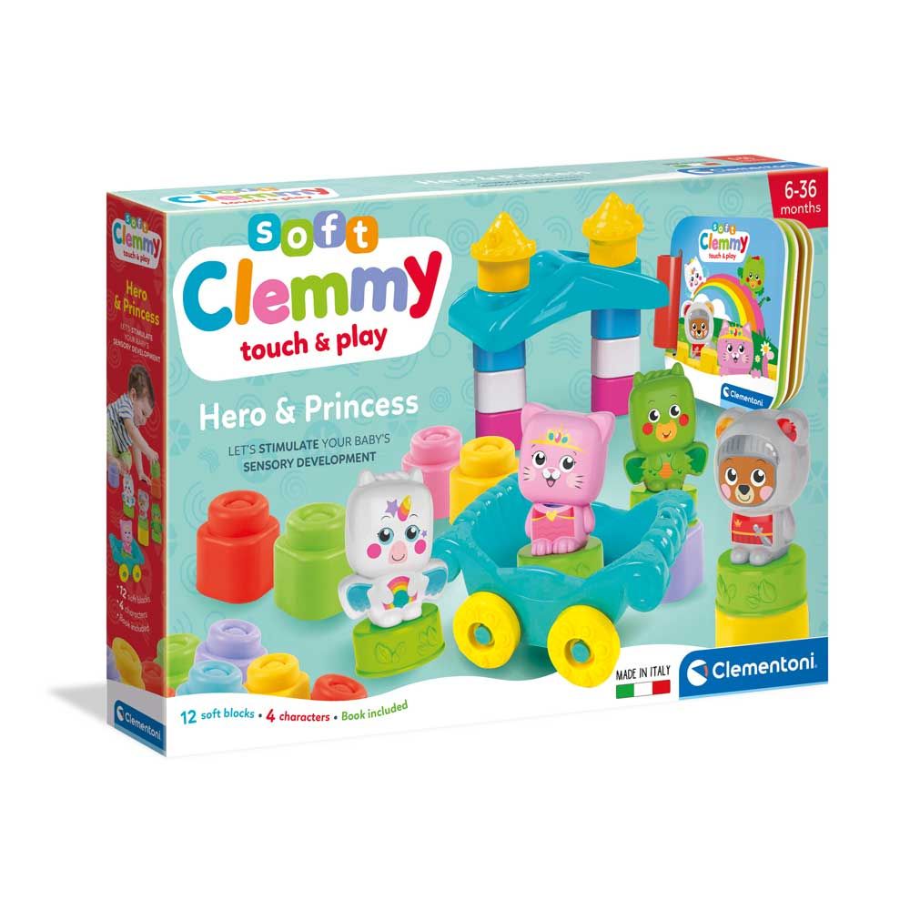 CLEMENTONI Clemmy Constructor Hero and Princess