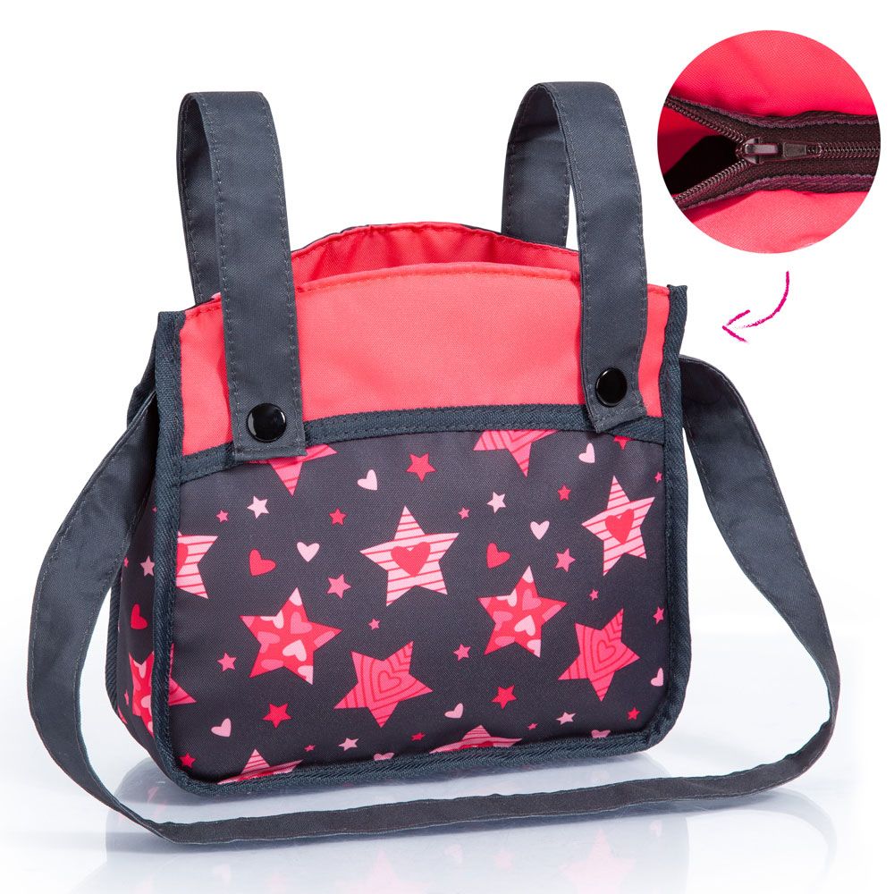 BAYER Red NEO VARIO Transforming Doll Stroller with Bag