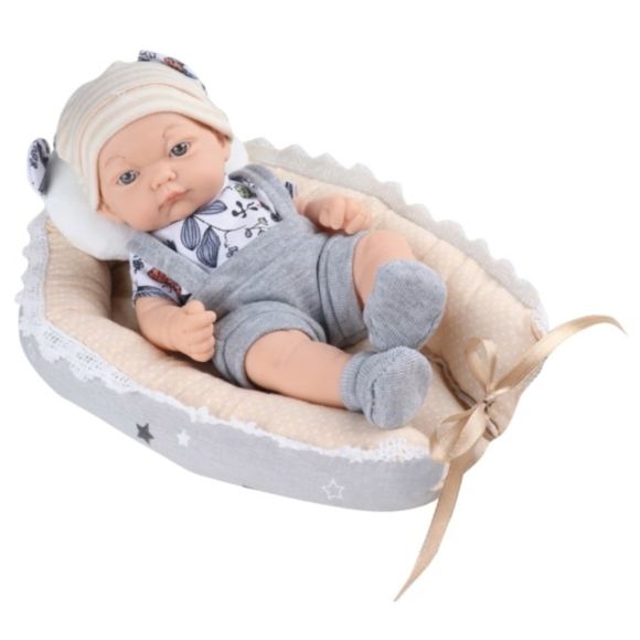 SO LOVELY Baby doll 20 cm. with nest