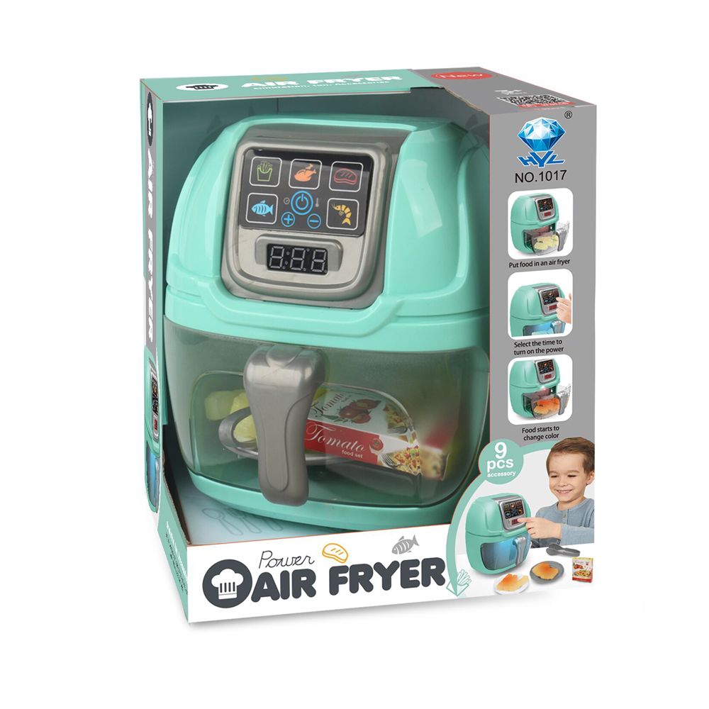 Yifeng Мултифункционален Уред за Готвене Power Air Fryer Зелен