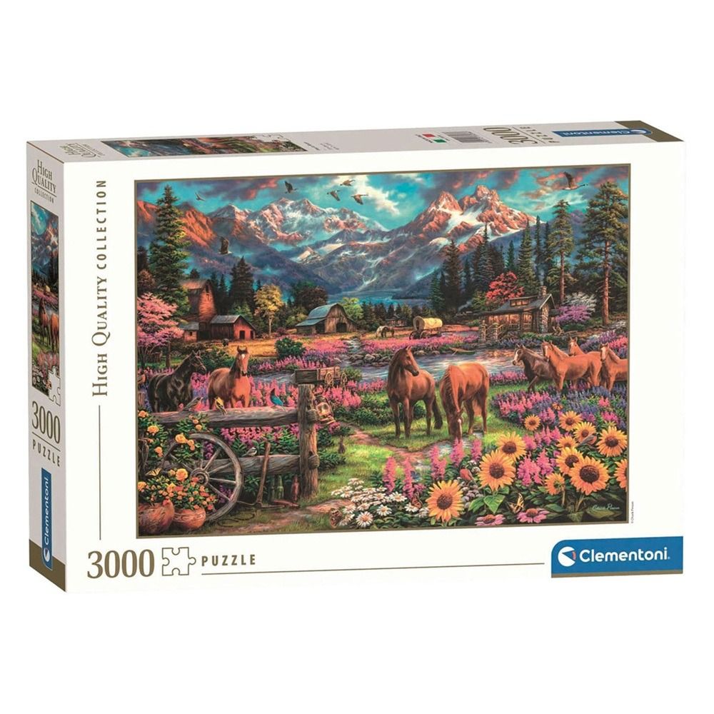 CLEMENTONI 3000h Puzzle FREE TO ROAM
