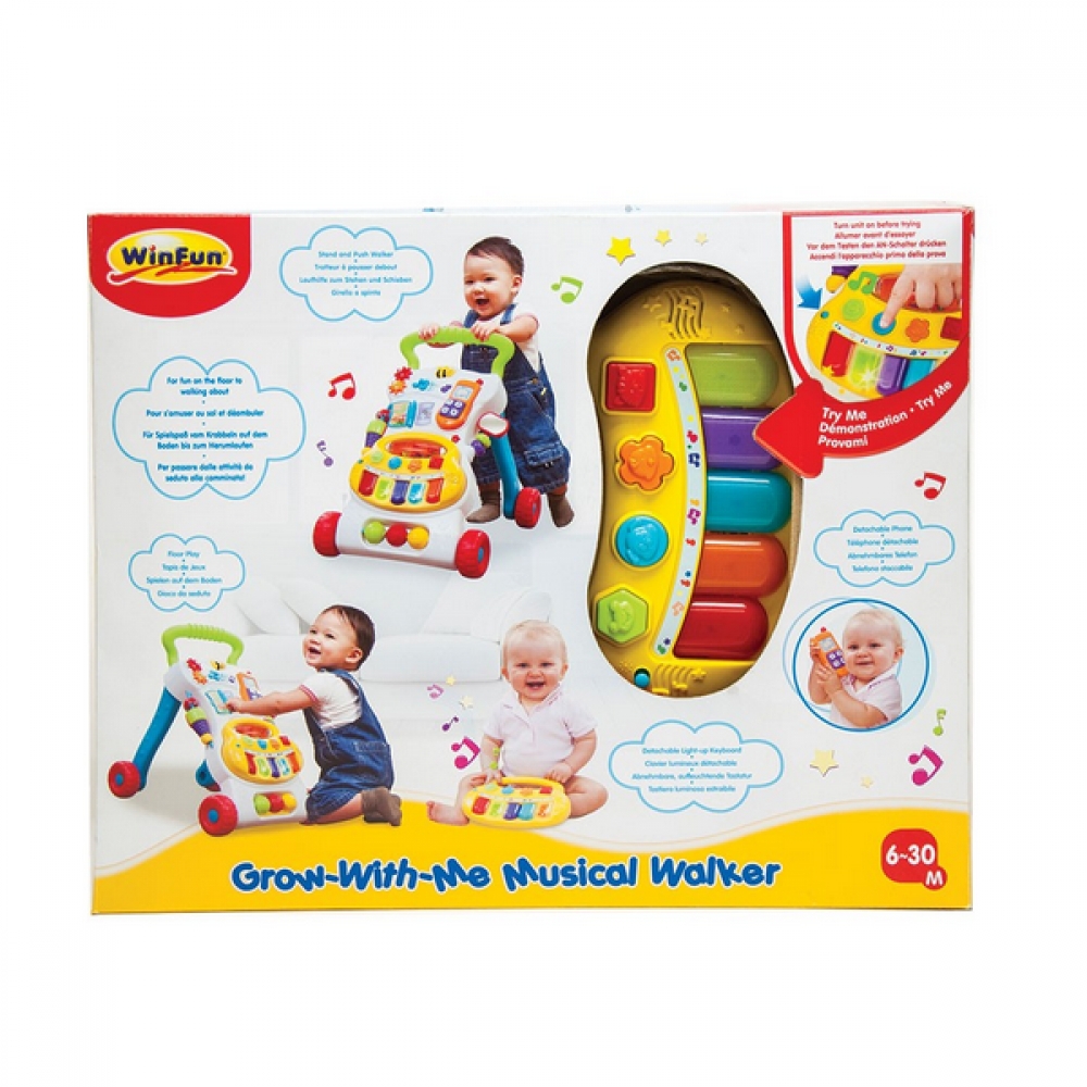 Winfun Grow With Me - Музикална проходилка