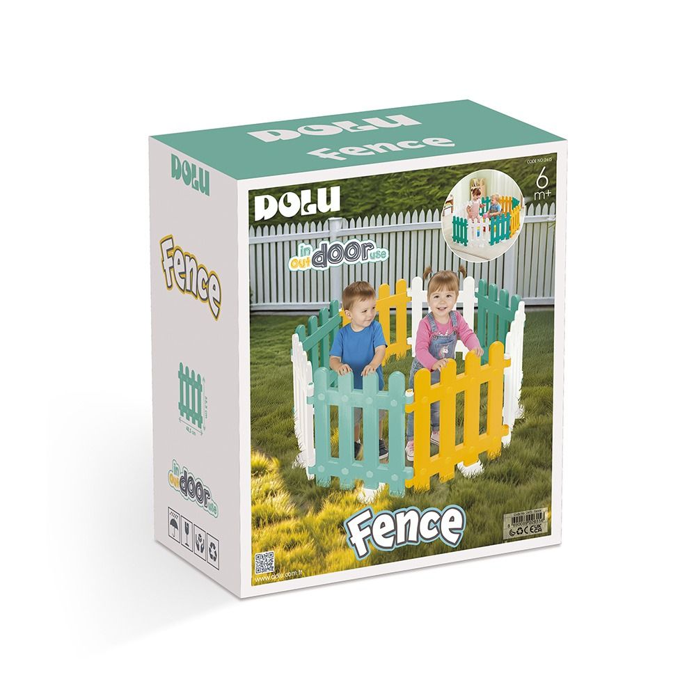 DOLU Fence 8 Parts 55.5 cm Height