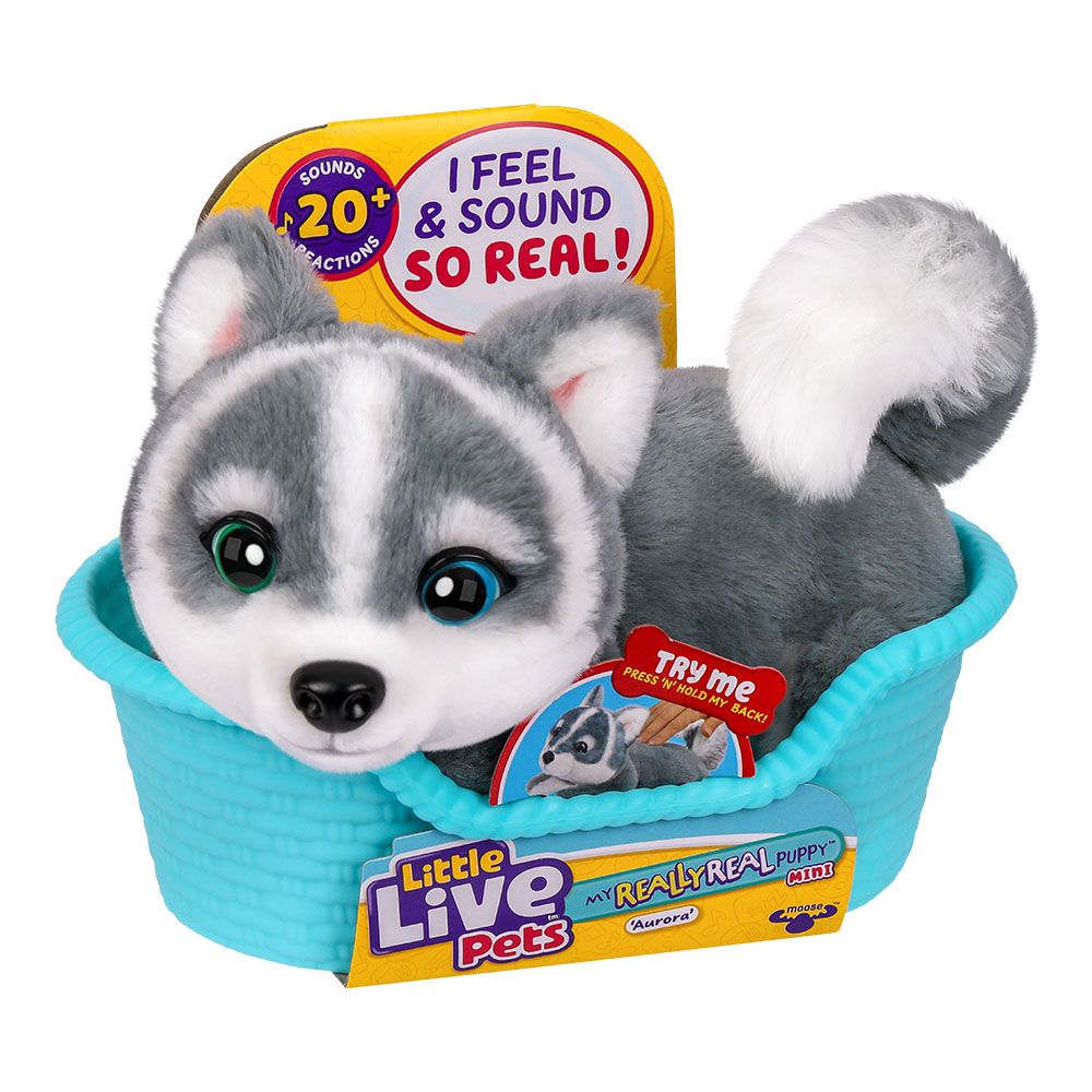 Little Live Pets Really Real Puppy Кученце Хъски Mini Aurora