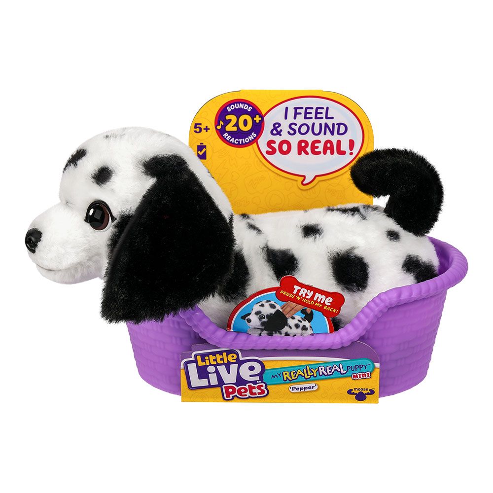 Little Live Pets Really Real Puppy Dalmatian Mini Pepper