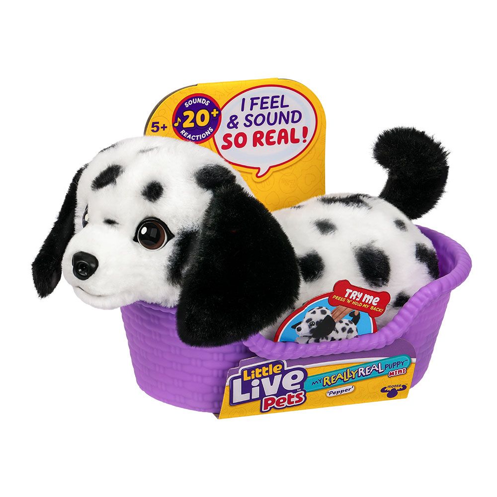 Little Live Pets Really Real Puppy Dalmatian Mini Pepper