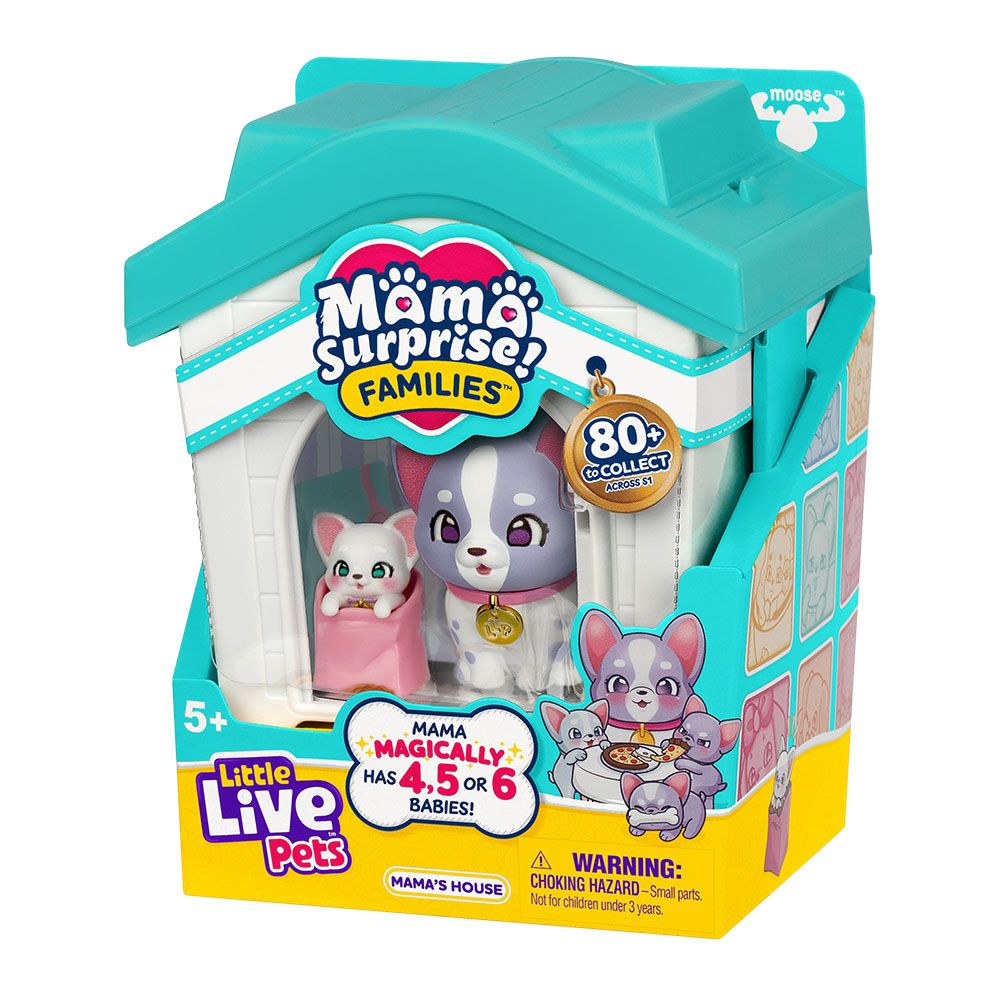 Little Live Pets Mama Surprise Families Къщата на Мама с Бебета Изненада