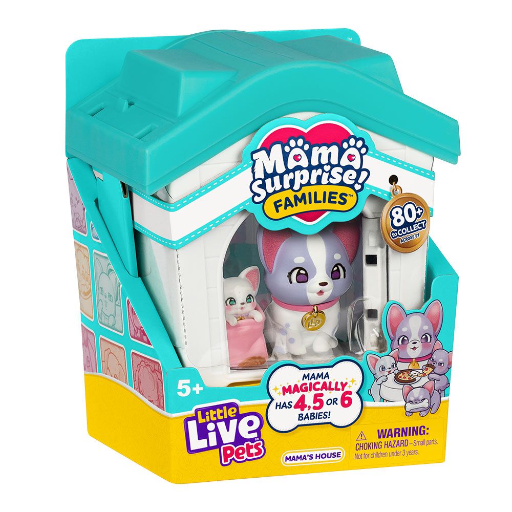 Little Live Pets Mama Surprise Families Къщата на Мама с Бебета Изненада