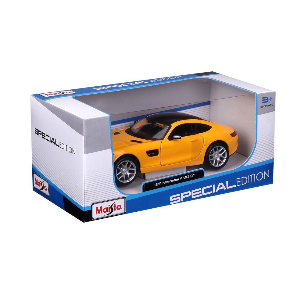 MAISTO SP EDITION Кола MERCEDES-BENZ AMG GT 1:24 жълта