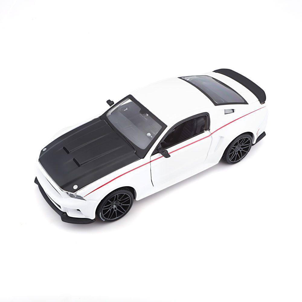 MAISTO SP EDITION Car NEW FORD MUSTANG STREET RACER white