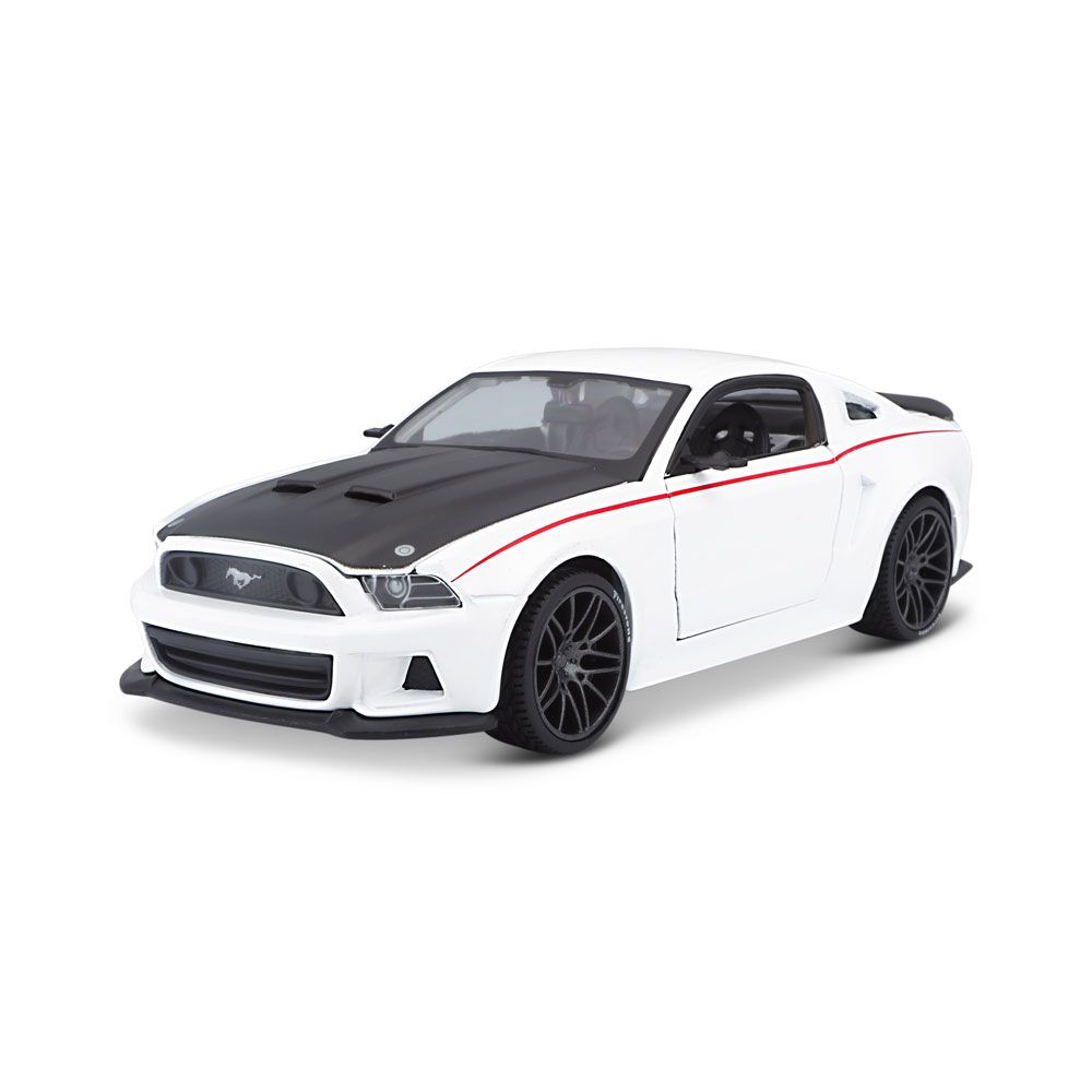 MAISTO SP EDITION Car NEW FORD MUSTANG STREET RACER white