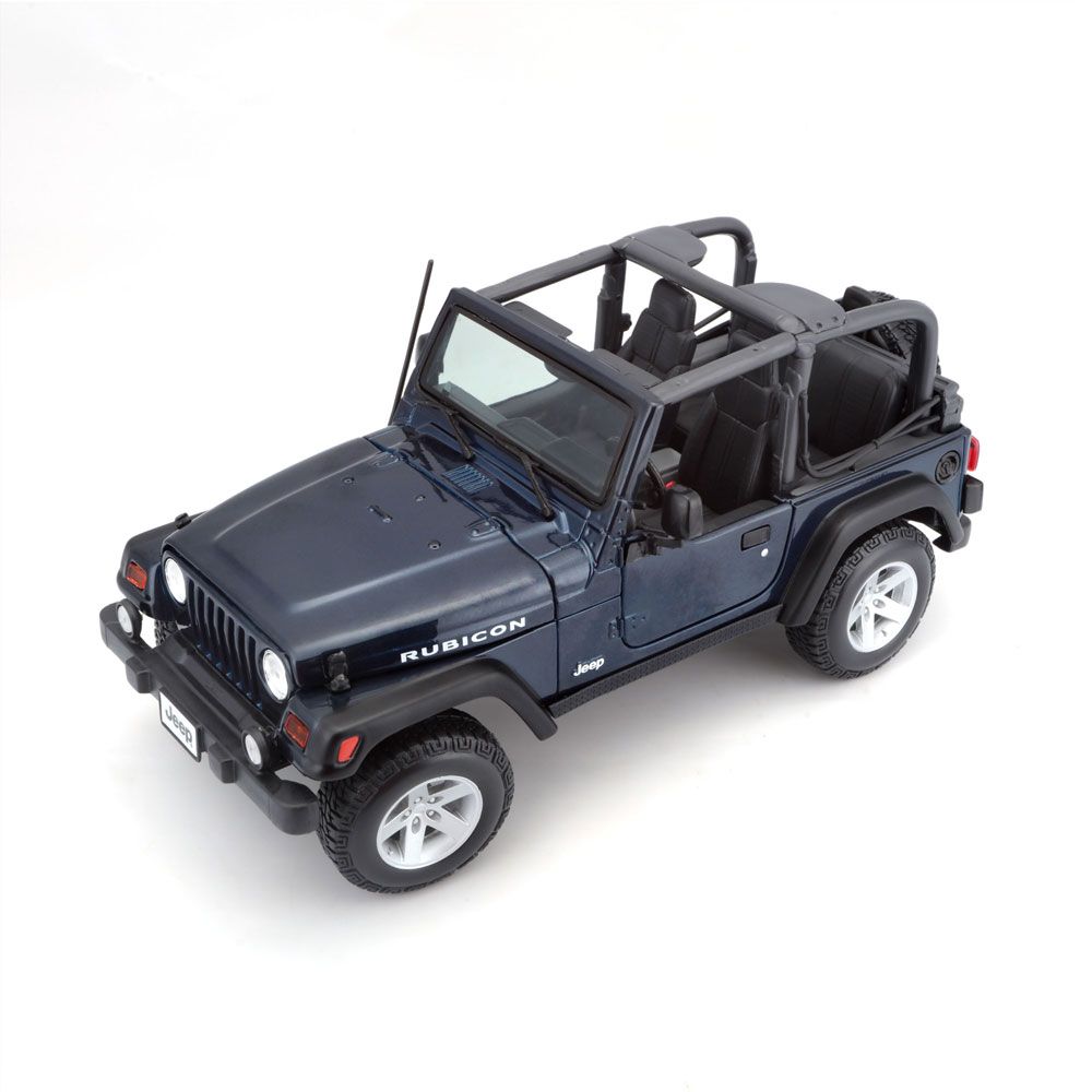 MAISTO SP EDITION Кола Jeep Wrangler Rubicon 1:18 синя