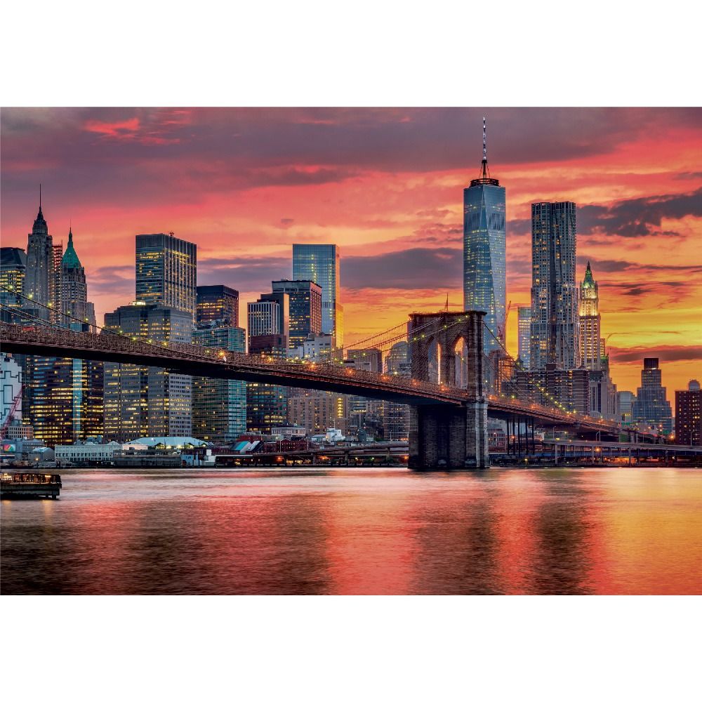 CLEMENTONI 1500ч. Пъзел EAST RIVER AT DUSK
