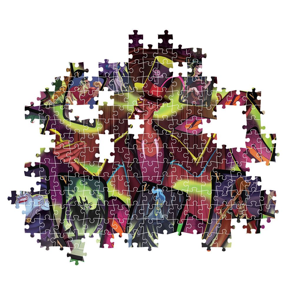CLEMENTONI 1500ч. Пъзел Disney Villains