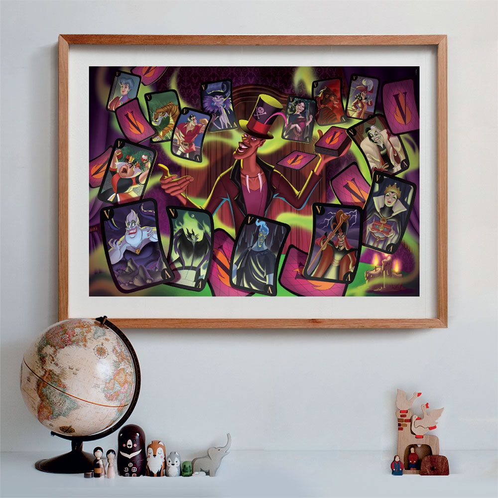CLEMENTONI 1500ч. Пъзел Disney Villains