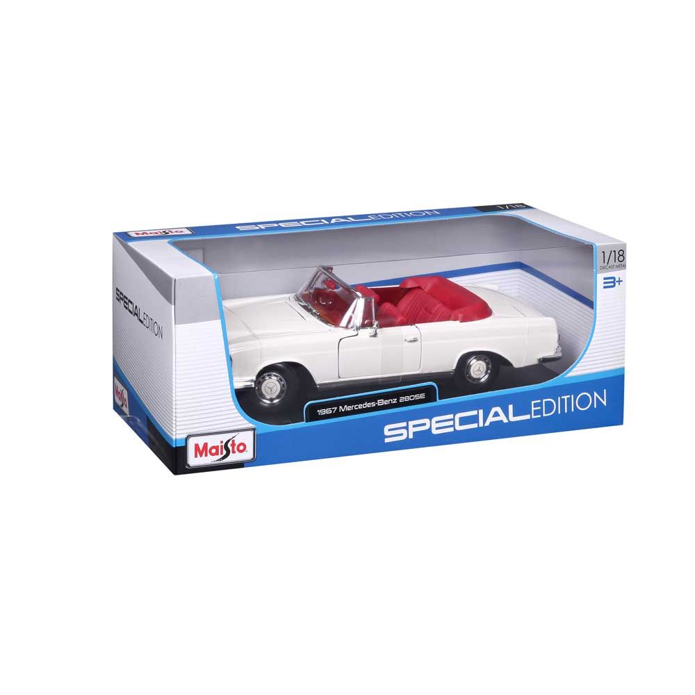 MAISTO SP EDITION Car Mercedes Benz 280SE, Cabrio 1967 1:18