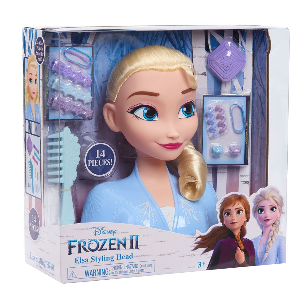 DISNEY PRINCESS Model for hairstyles Frozen ELSA