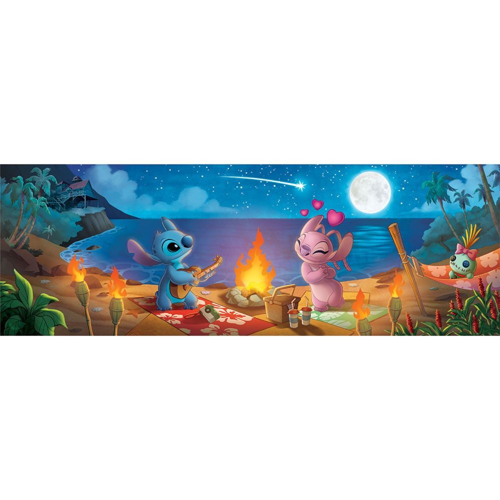 CLEMENTONI 1000ч. Пъзел Panorama Disney Stitch