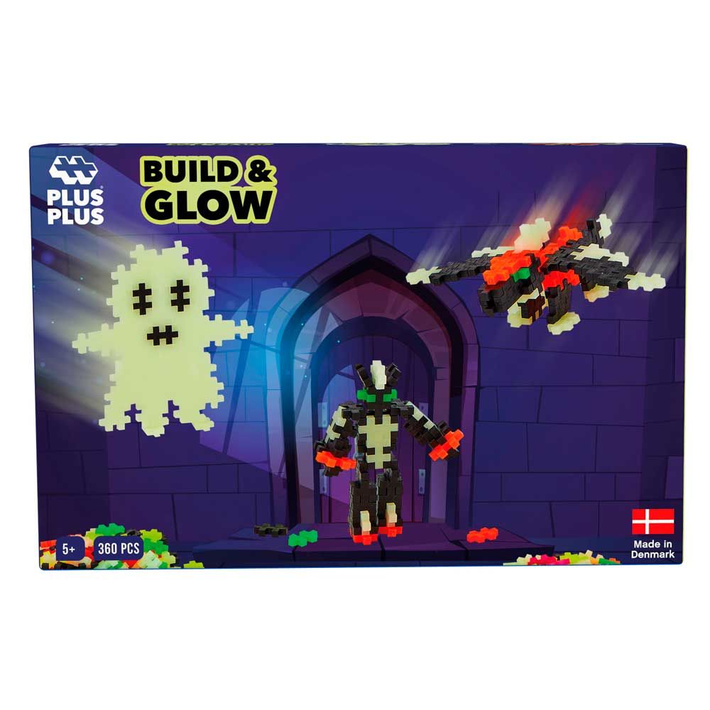 Plus Plus Constructor 360h. Glow in the dark
