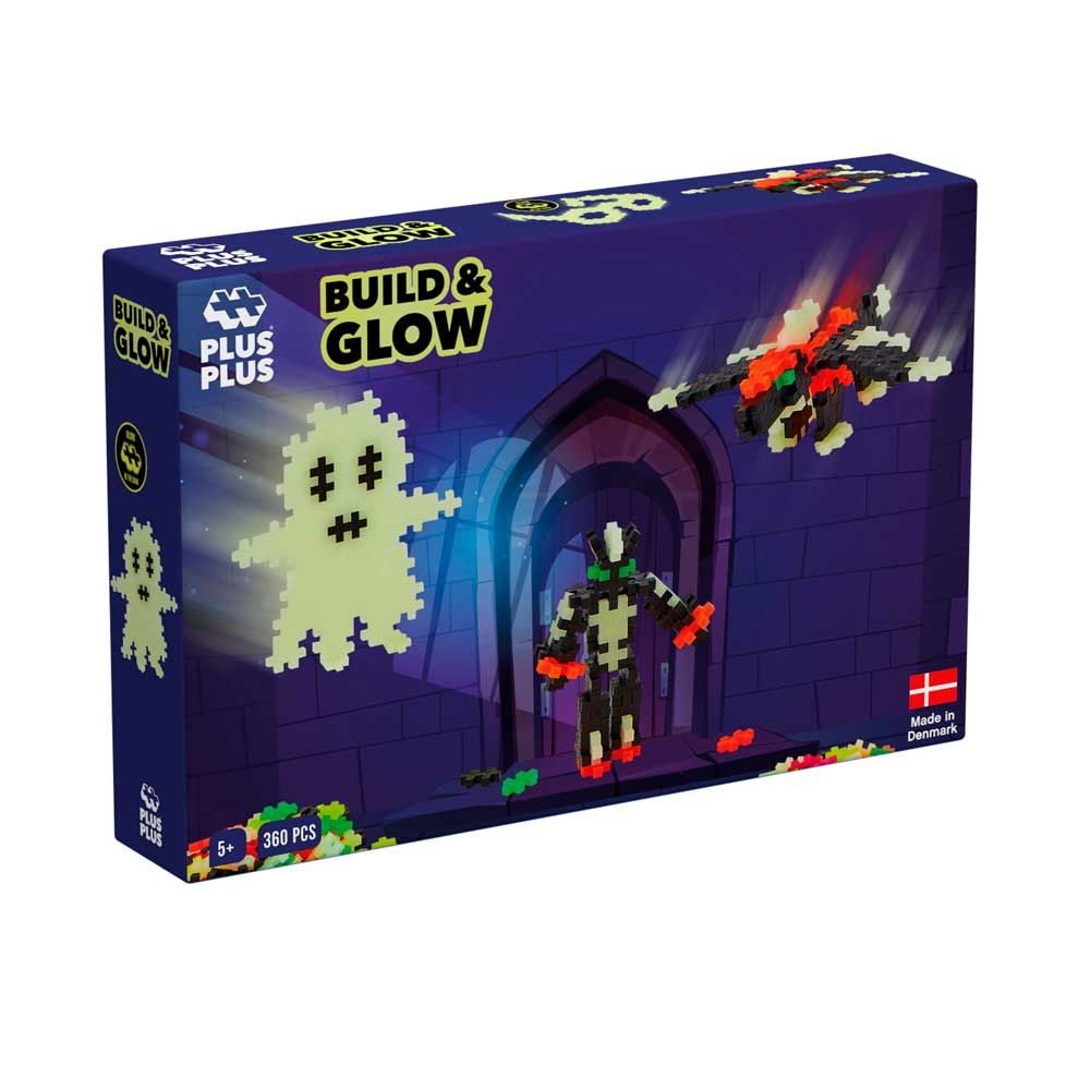 Plus Plus Constructor 360h. Glow in the dark