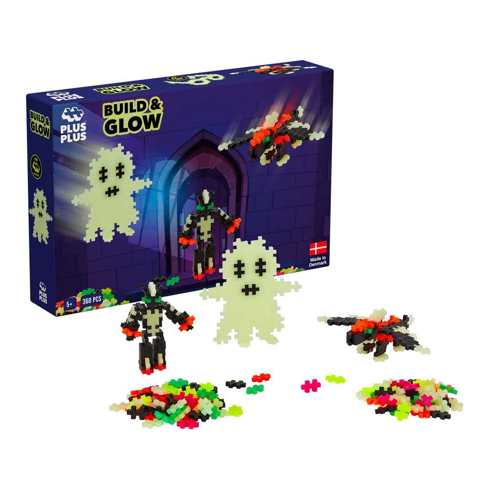 Plus Plus Constructor 360h. Glow in the dark
