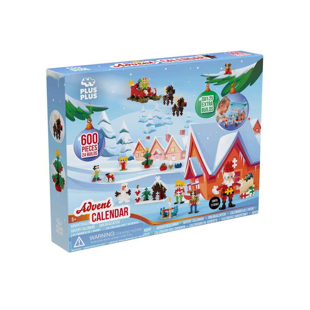 Plus Plus Constructor 600h Christmas Calendar