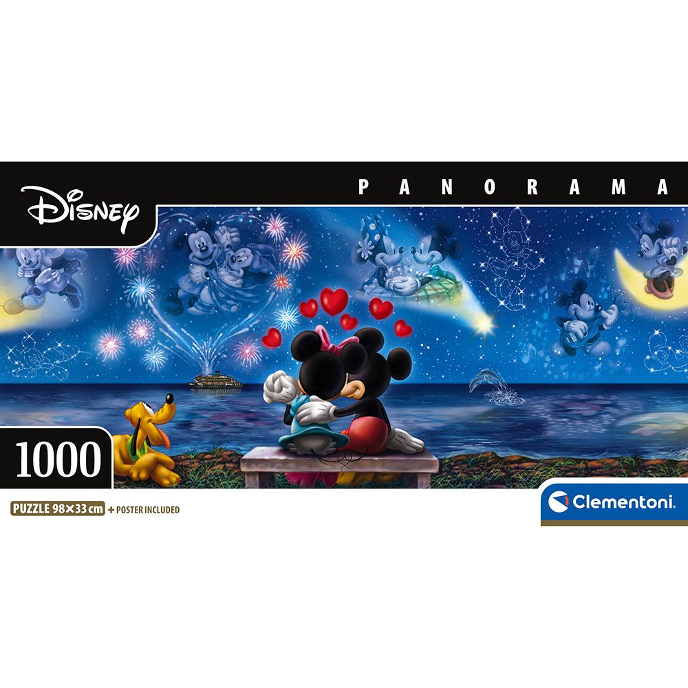 CLEMENTONI 1000ч. Пъзел Disney Mickey and Minnie