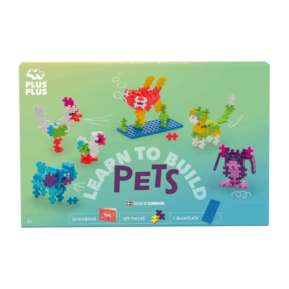 Plus Plus Конструктор 250ч. Домашни животни